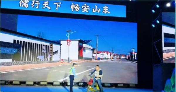 力明闳博系：为 “美丽乡村行” 交通安全宣传添砖加瓦